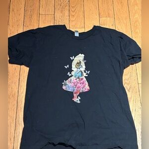 DISNEY Alison Wonderland T-shirt, Asian size extra large US size large